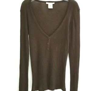 Vanessa Bruno brown top